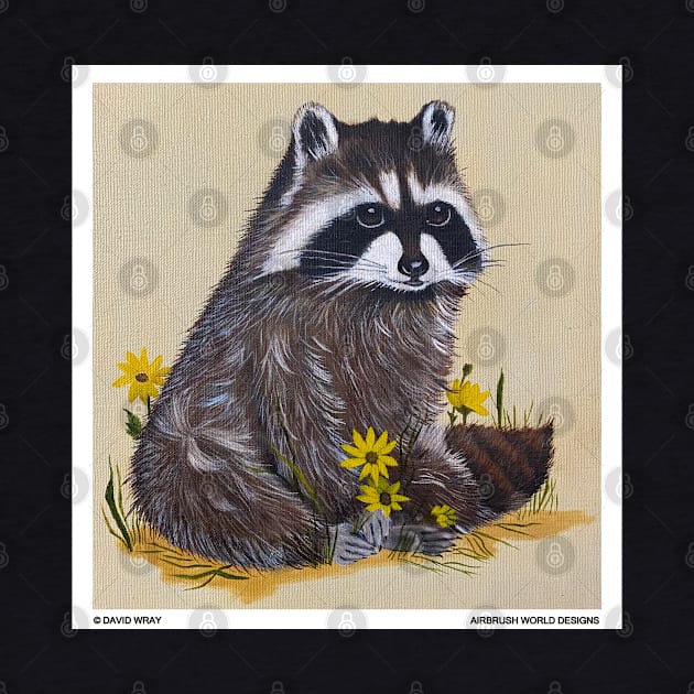 Racoon by Airbrush World